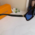 Louis Vuitton Square Blue Lens Sunglasses for Men & Women - 486261