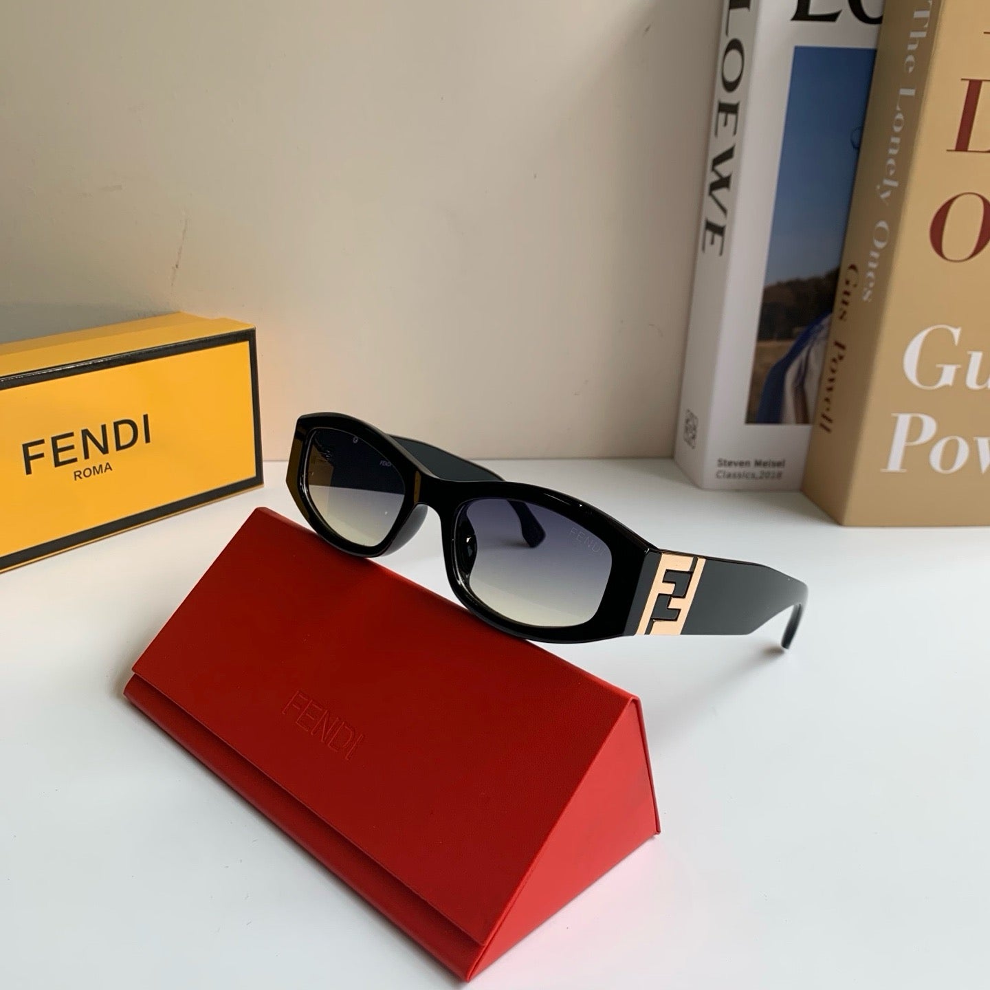 Fendi Fashion Silver Lens Sunglasses for Men & Women - detail image 5