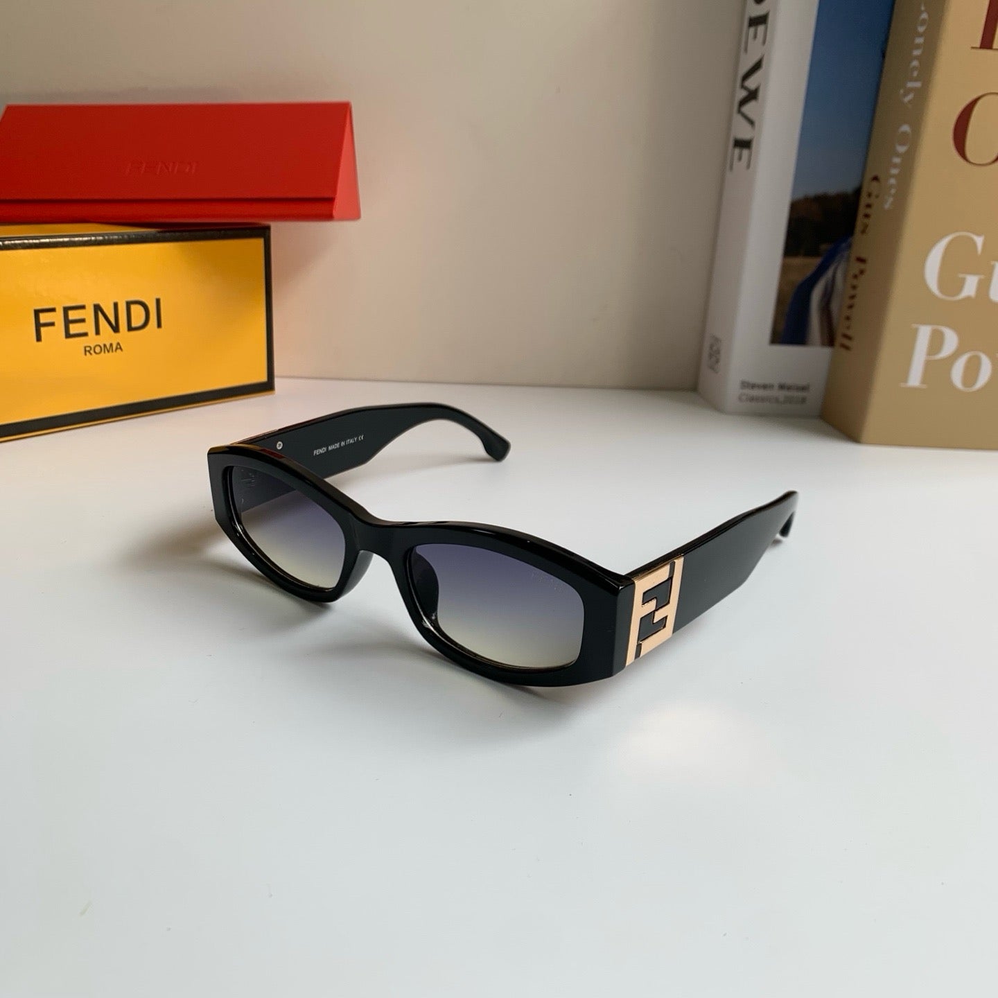 Fendi Fashion Silver Lens Sunglasses for Men & Women - detail image 2