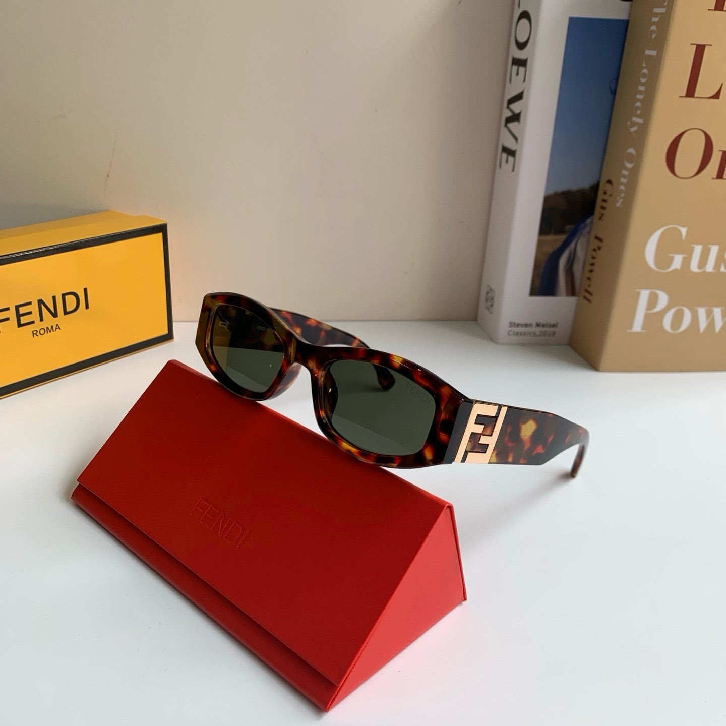 Fendi Fashion Black Lens Sunglasses for Men & Women - detail image 5