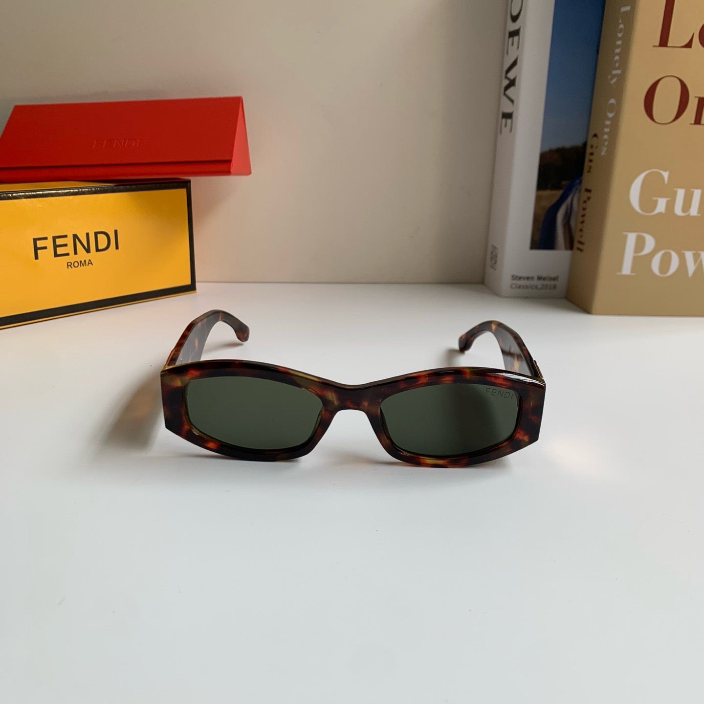 Fendi Fashion Black Lens Sunglasses for Men & Women - detail image 3