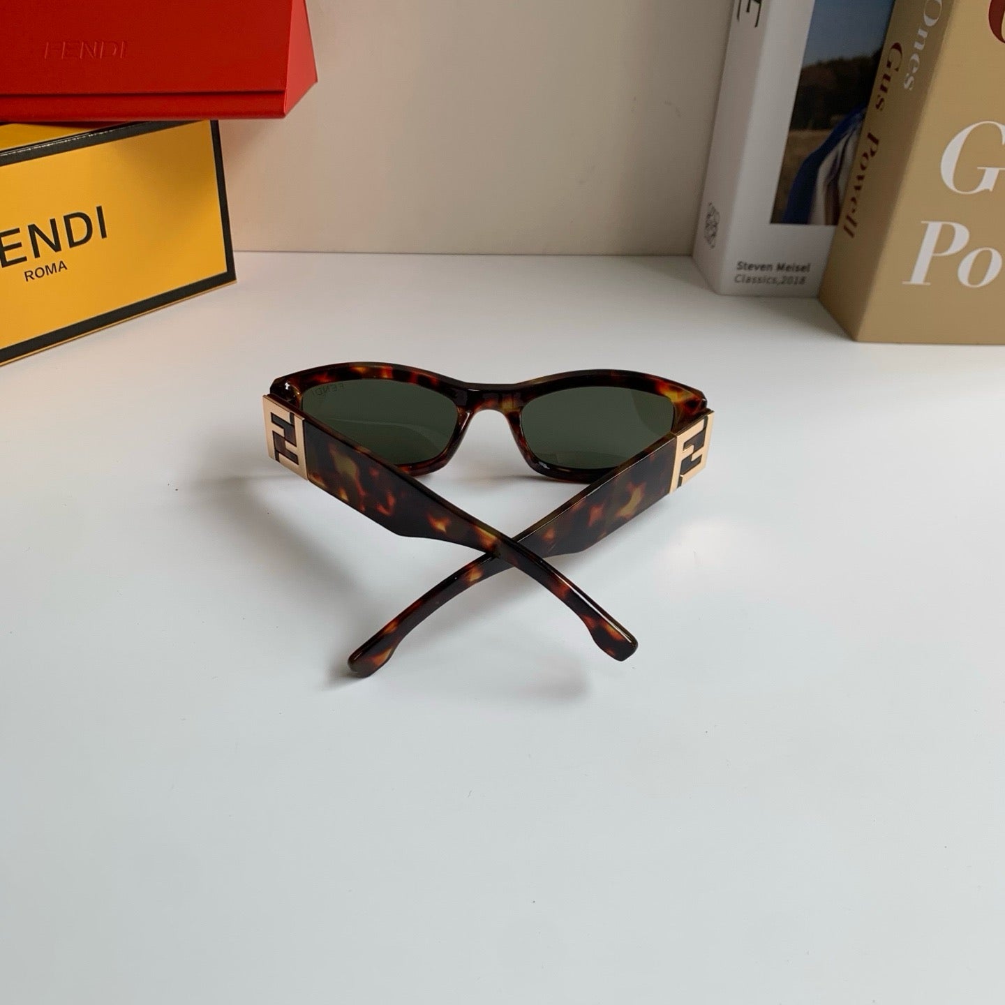 Fendi Fashion Black Lens Sunglasses for Men & Women - 416303 - detail image 9