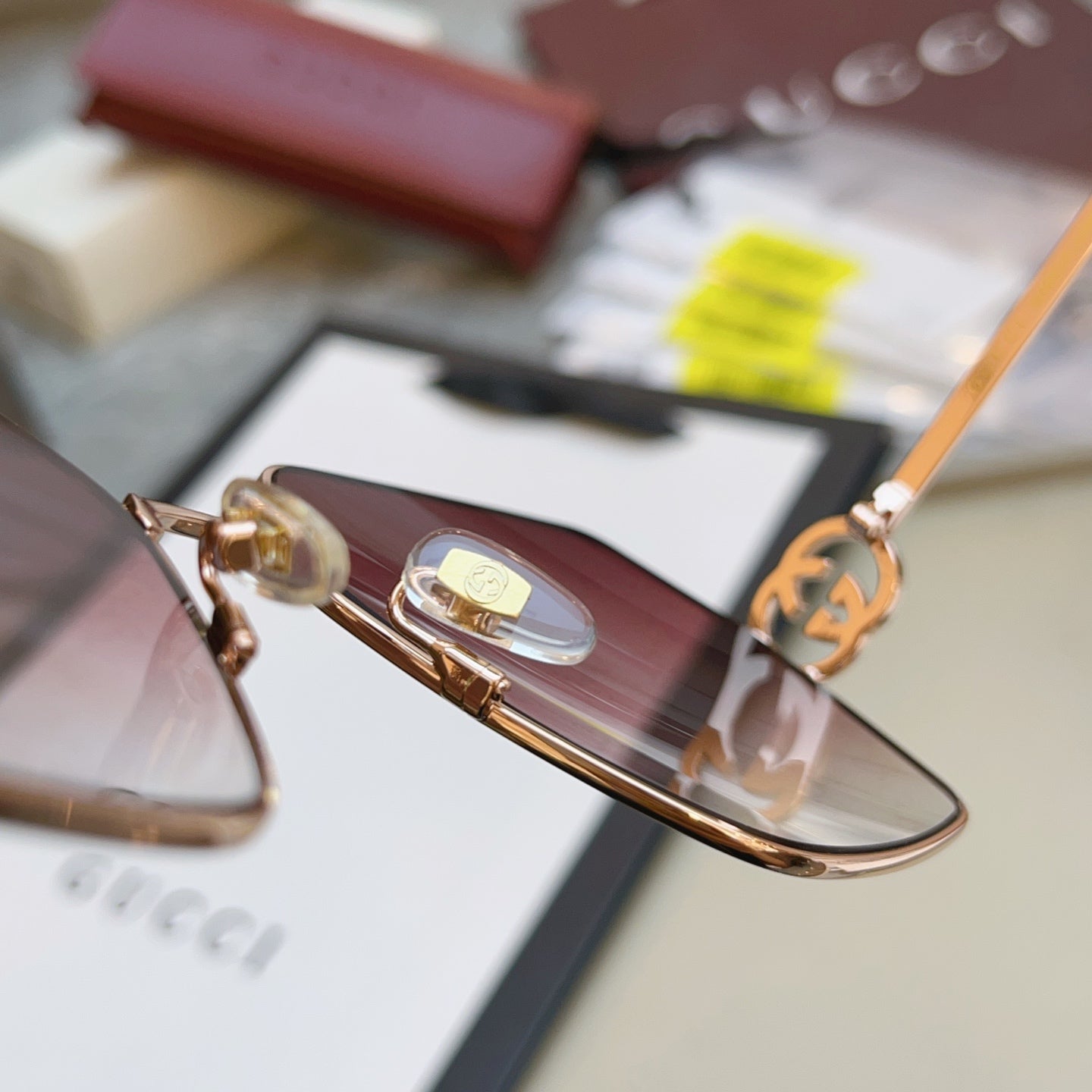 Gucci GG2163S Fashion Brown Lens Sunglasses for Men & Women - 431372 - detail image 6