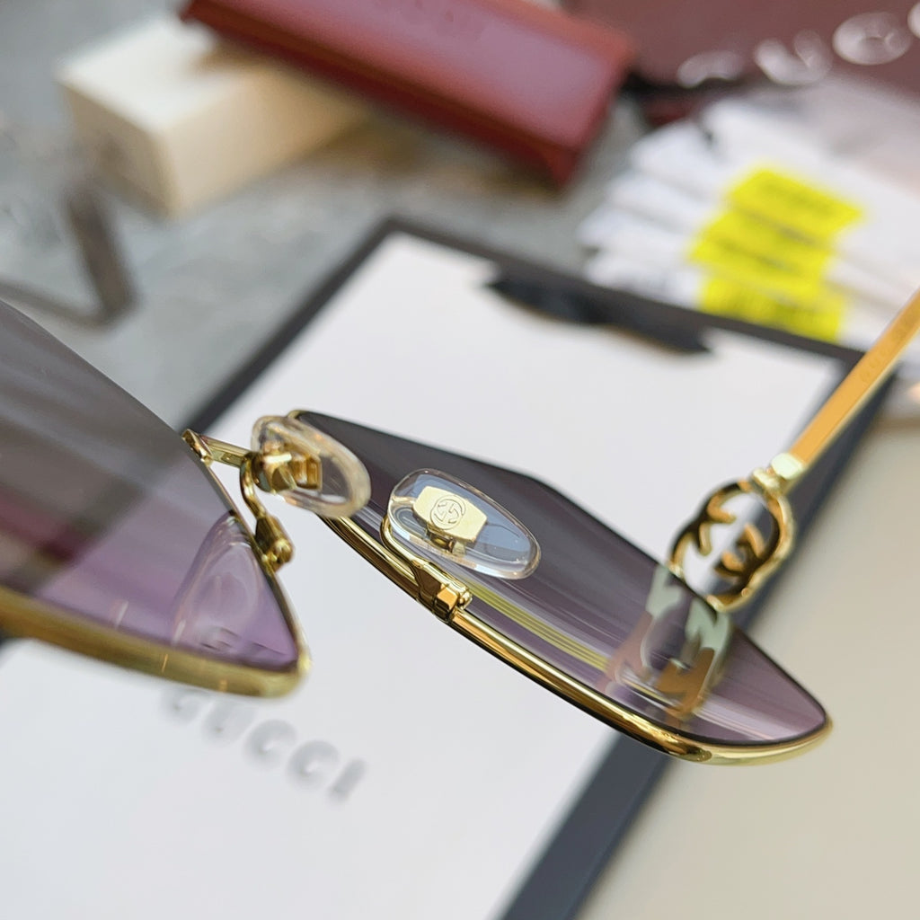 Gucci GG2163S Fashion Gray Lens Sunglasses for Men & Women - detail image 9
