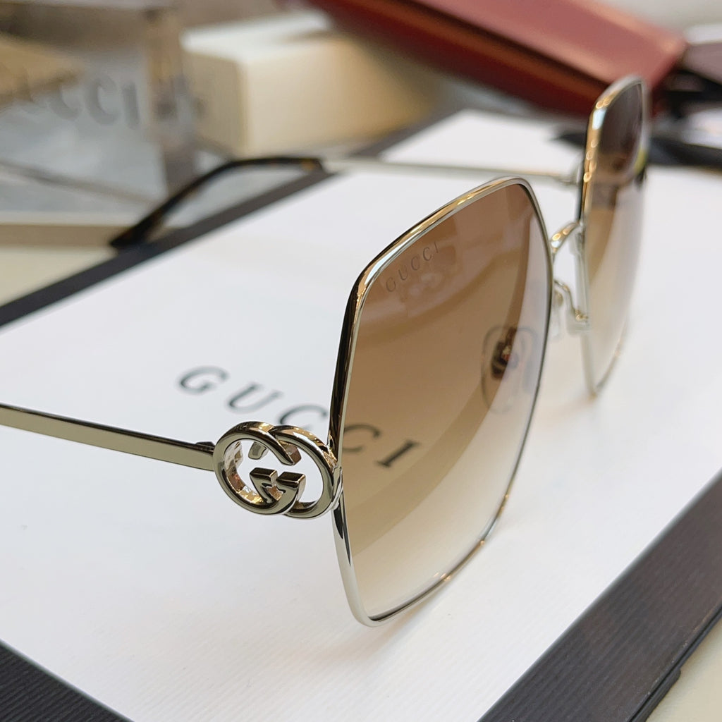 Gucci GG2163S Fashion Brown Lens Sunglasses for Men & Women