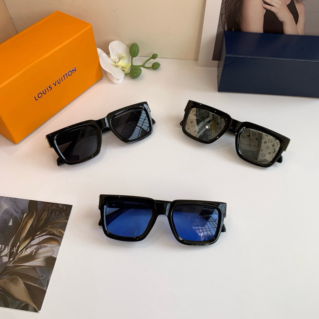 Louis Vuitton Square Silver Lens Sunglasses for Men & Women - 486270 - detail image 2