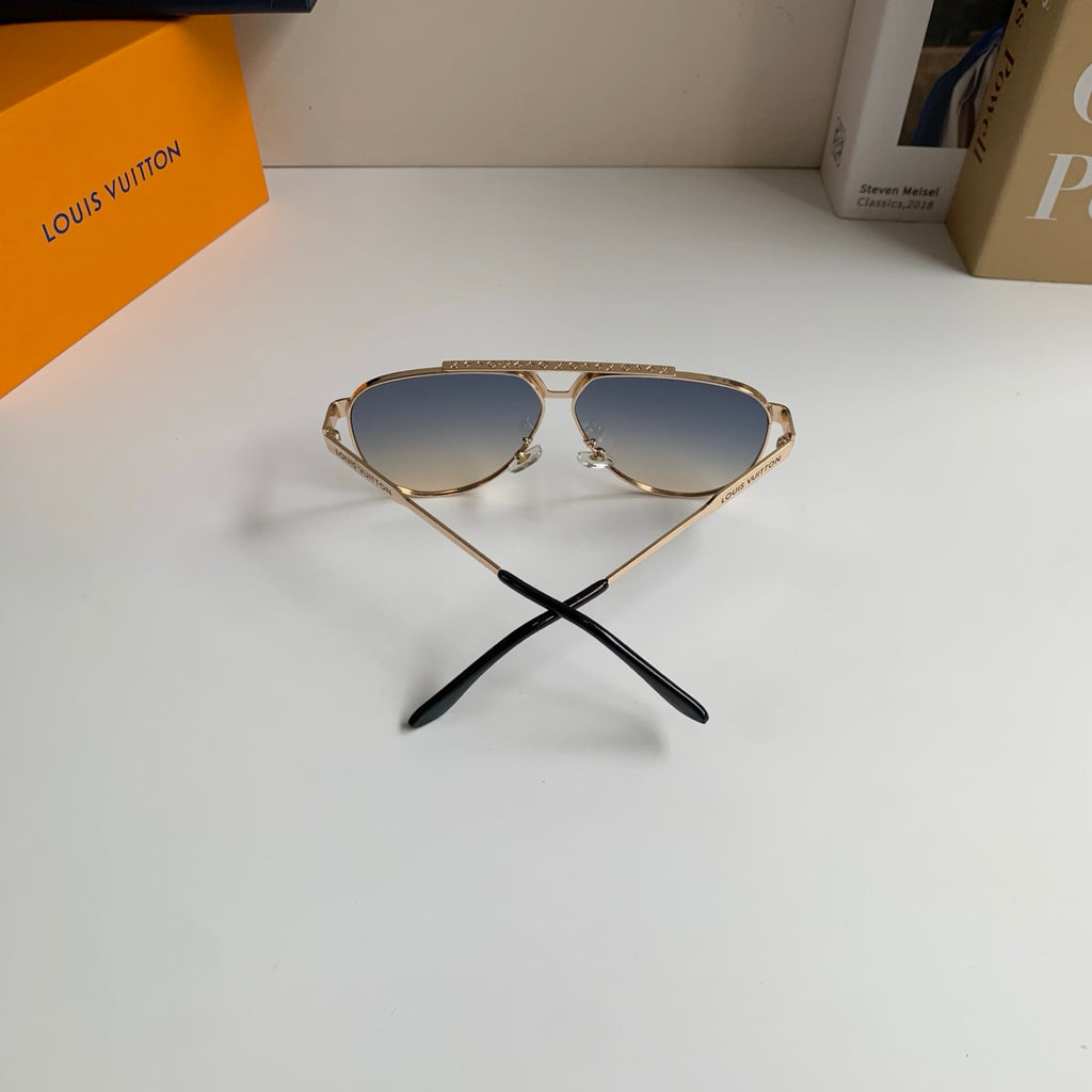 Louis Vuitton Metal Aviator Silver Lens Sunglasses for Men & Women - 431240 - detail image 7