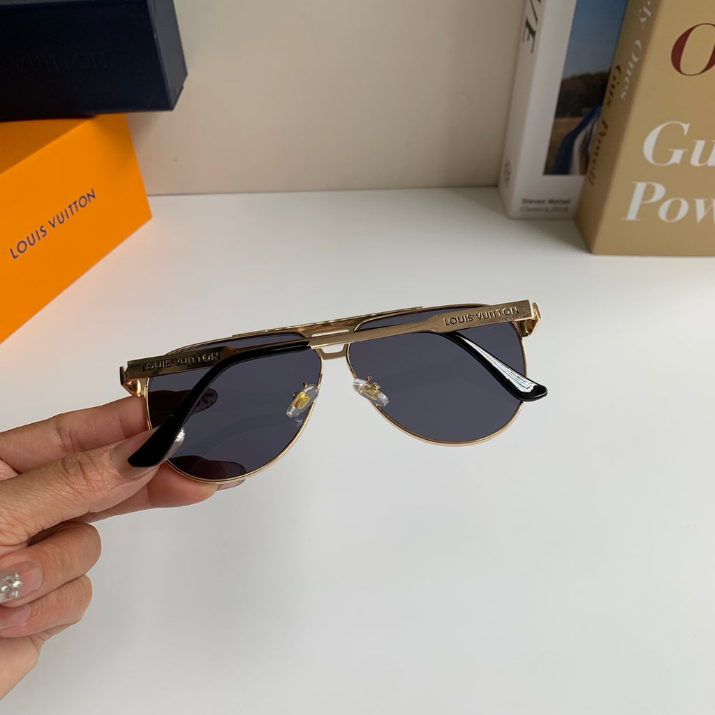 Louis Vuitton Metal Aviator Silver Lens Sunglasses for Men & Women - 431241 - detail image 8