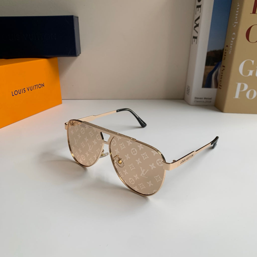 Louis Vuitton Metal Aviator Silver Lens Sunglasses for Men & Women - 431242 - detail image 2