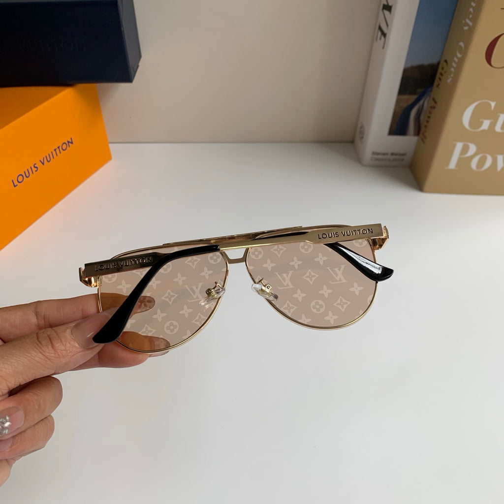Louis Vuitton Metal Aviator Silver Lens Sunglasses for Men & Women - 431242 - detail image 8