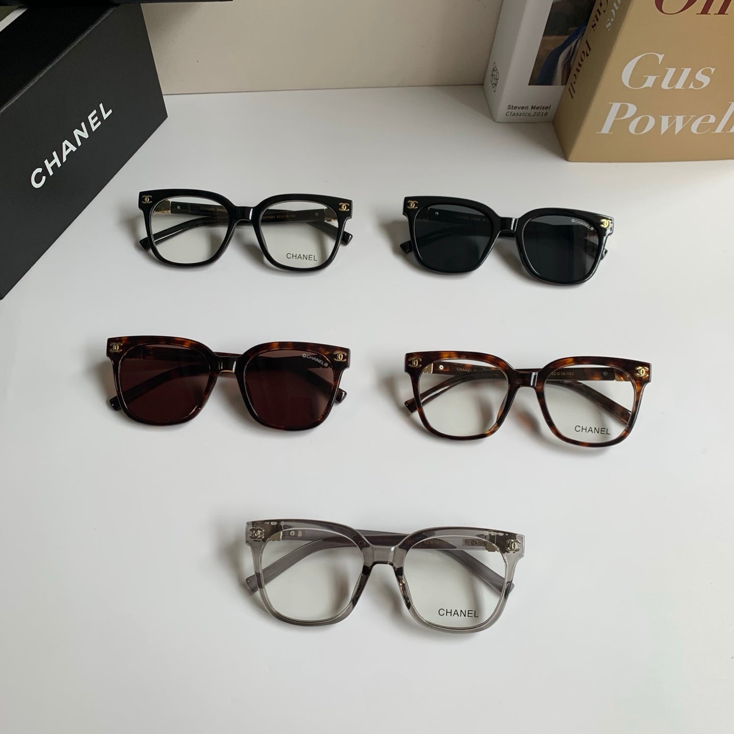 Chanel Square Silver Lens Sunglasses for Men & Women - 431642 - detail image 9