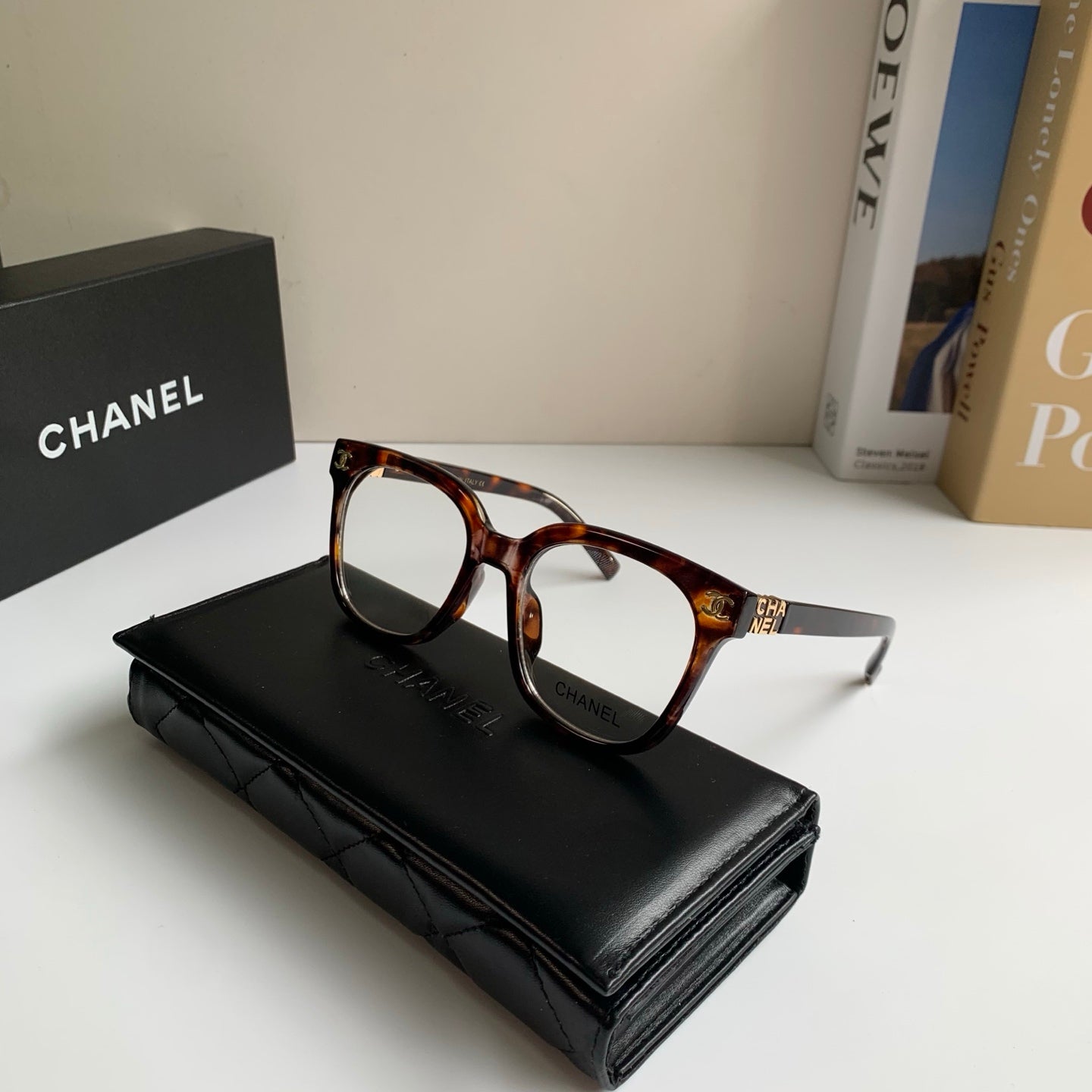 Chanel Square Silver Lens Sunglasses for Men & Women - 431642 - detail image 5