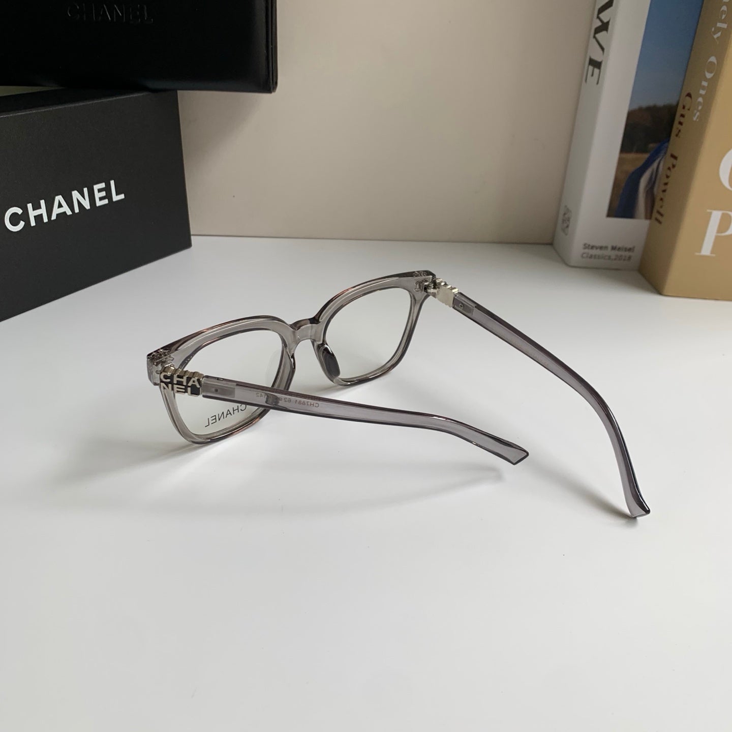 Chanel Square Silver Lens Sunglasses for Men & Women - 431643 - detail image 8