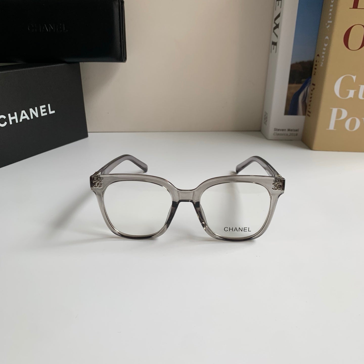 Chanel Square Silver Lens Sunglasses for Men & Women - 431643 - detail image 5