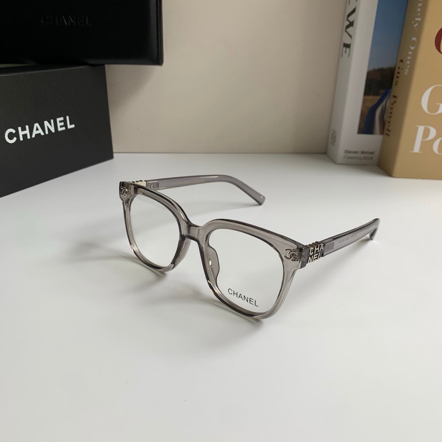 Chanel Square Silver Lens Sunglasses for Men & Women - 431643 - detail image 2