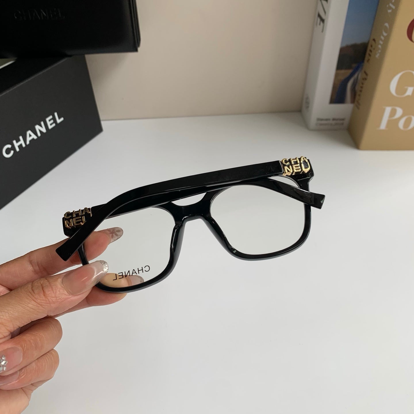 Chanel Square Silver Lens Sunglasses for Men & Women - 431645 - detail image 7