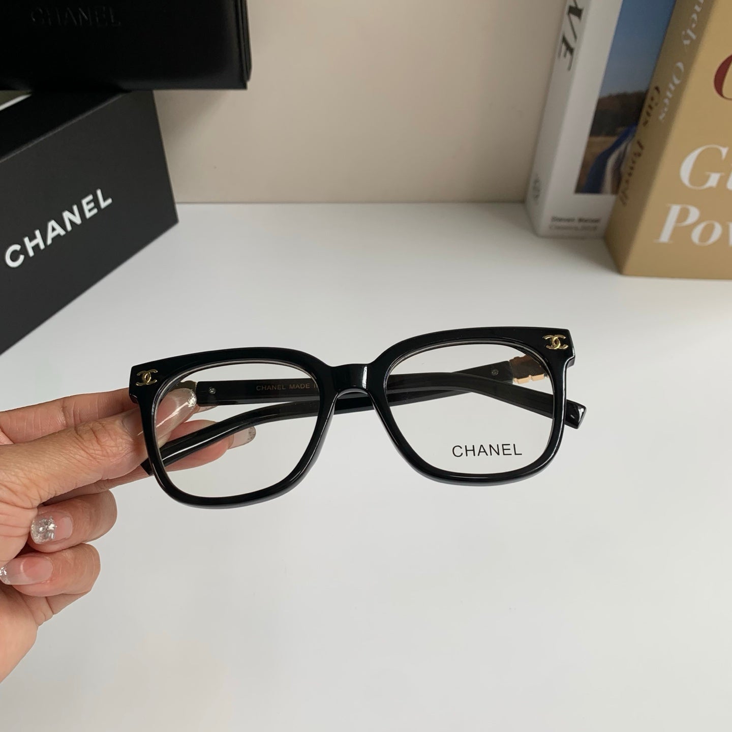 Chanel Square Silver Lens Sunglasses for Men & Women - 431645 - detail image 3