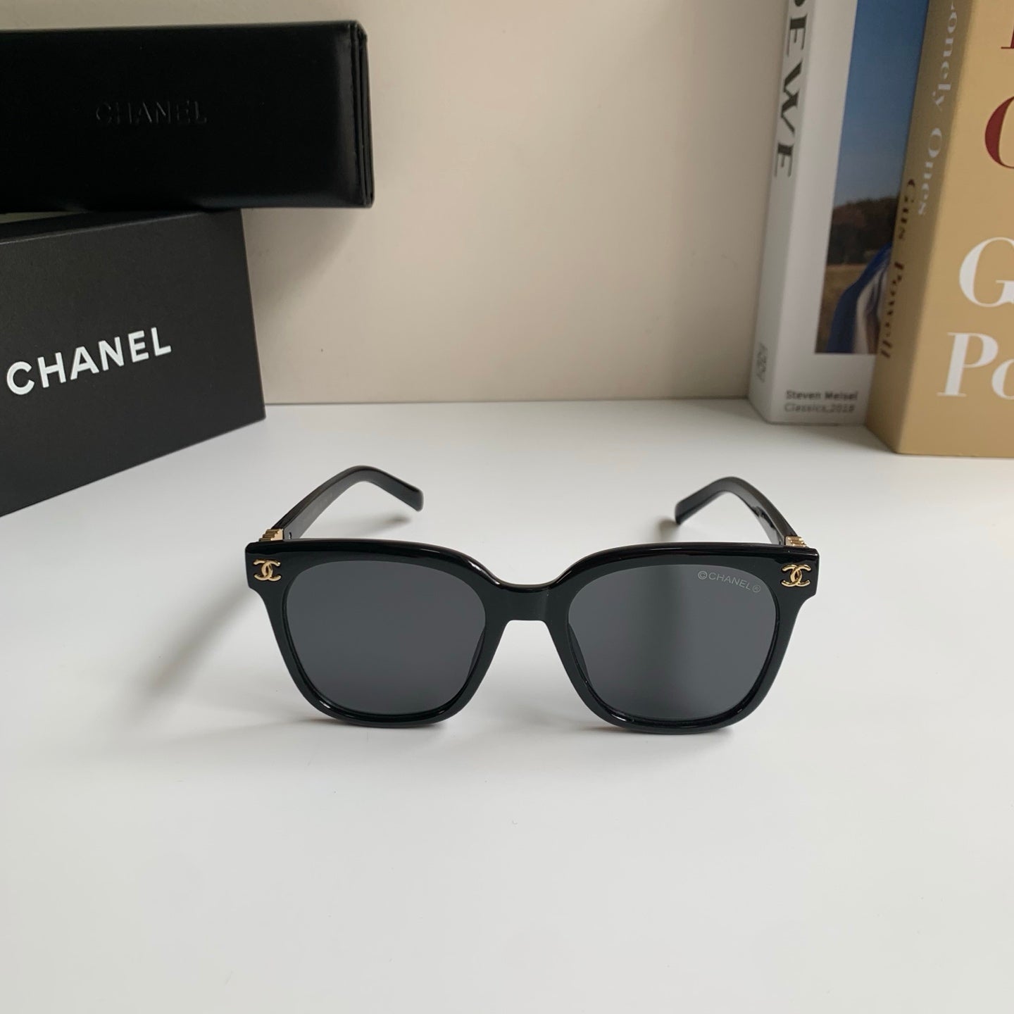 Chanel Square Silver Lens Sunglasses for Men & Women - 431646 - detail image 5