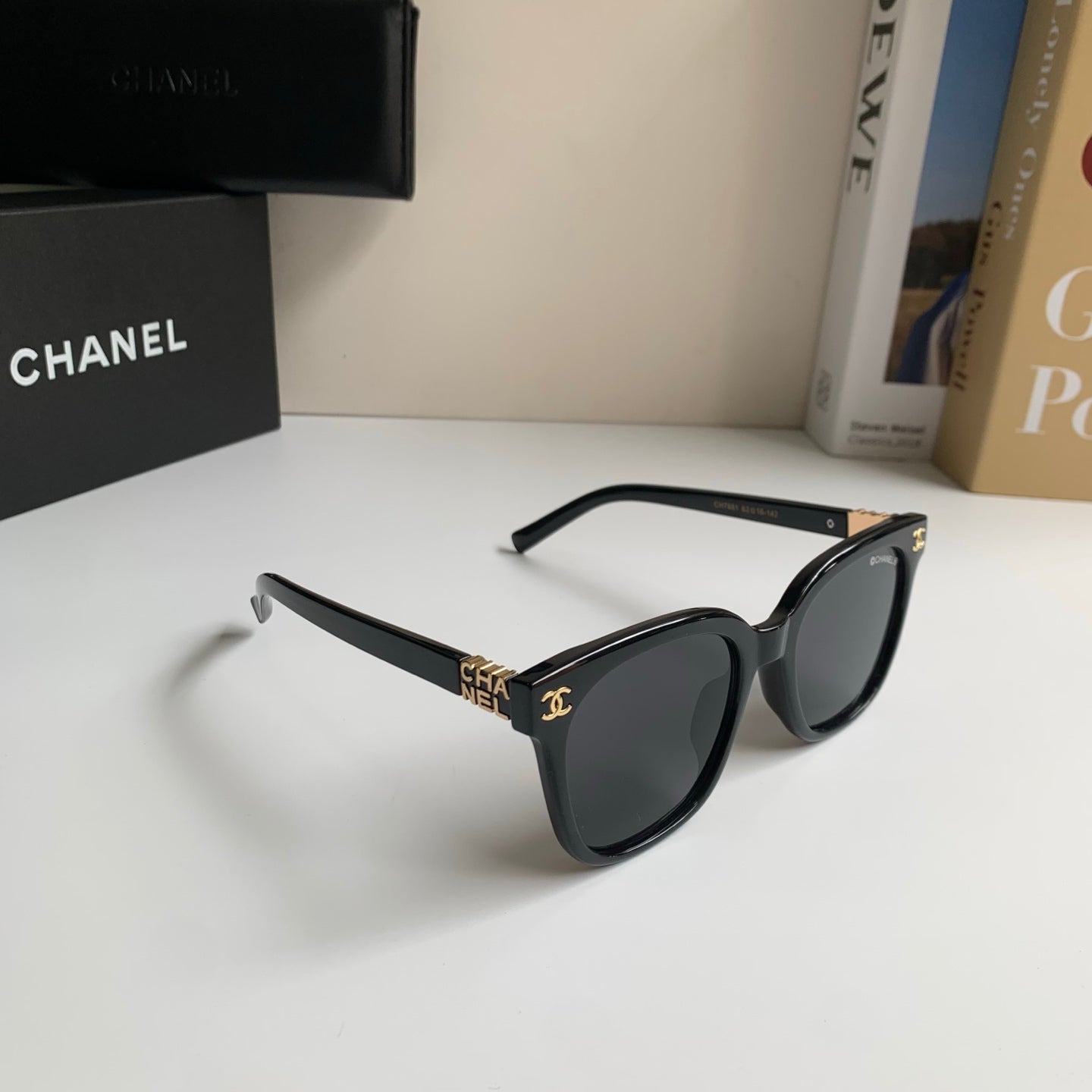 Chanel Square Silver Lens Sunglasses for Men & Women - 431646