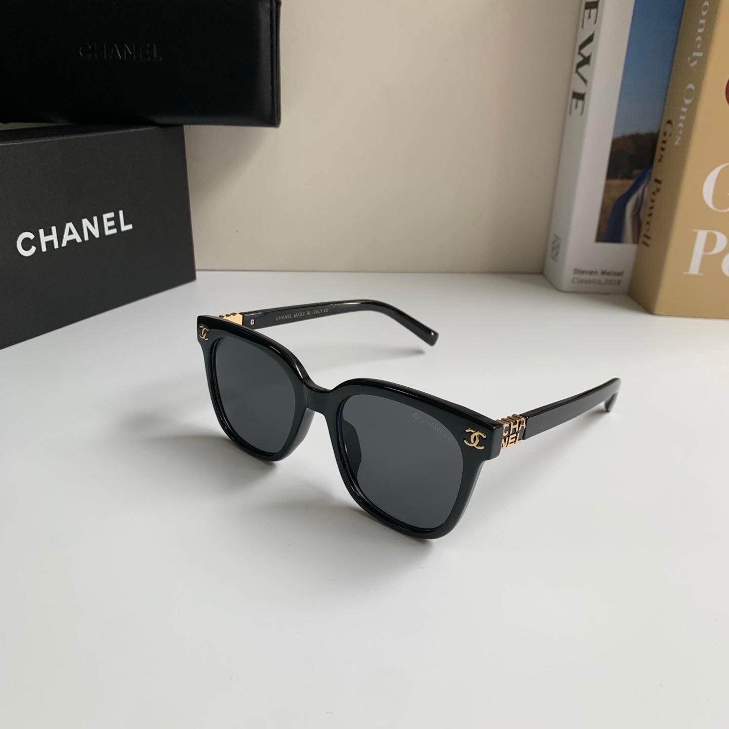 Chanel Square Silver Lens Sunglasses for Men & Women - 431646 - detail image 2