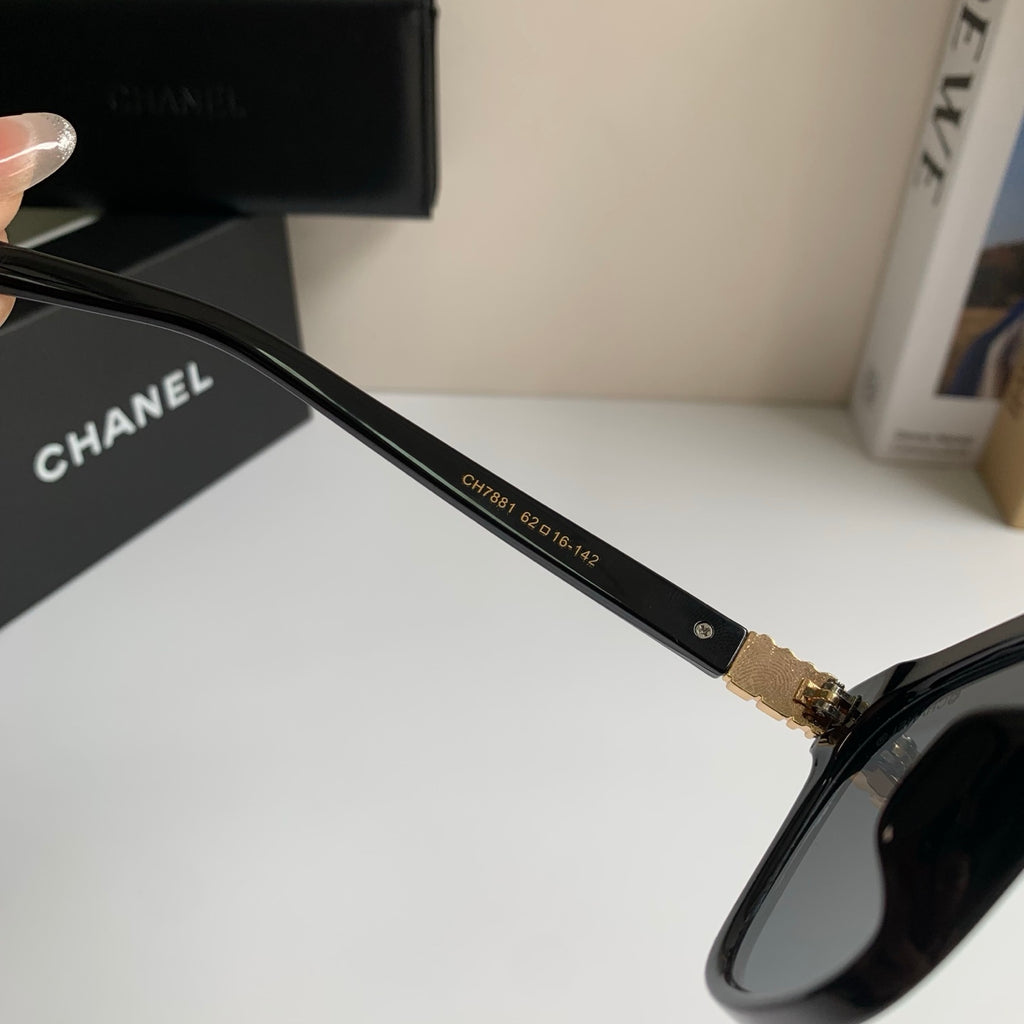 Chanel Square Silver Lens Sunglasses for Men & Women - 431646 - detail image 8