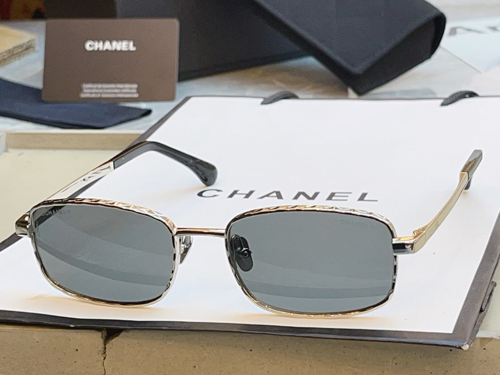 Chanel CH4295-S Fashion Gray Lens Sunglasses for Men & Women