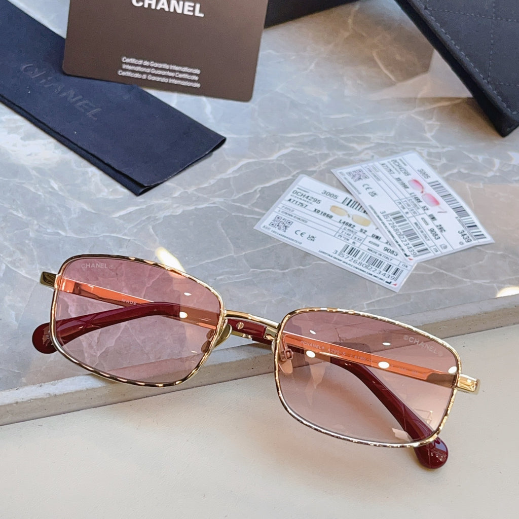Chanel CH4295-S Fashion Brown Lens Sunglasses for Men & Women - detail image 3
