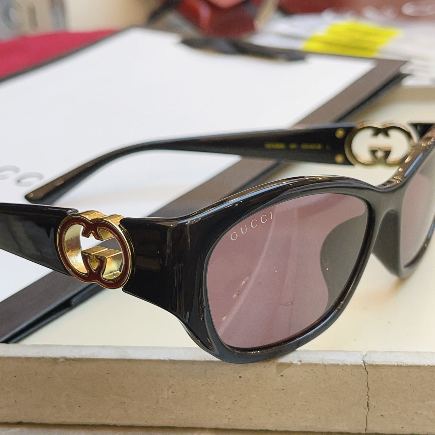 Gucci GG1826SK Fashion Brown Lens Sunglasses for Men & Women - detail image 9