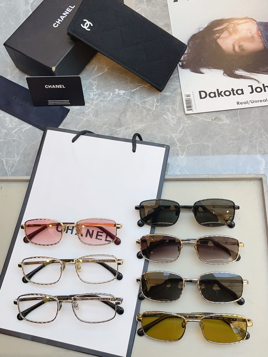 Chanel CH4295-S Fashion Black Lens Sunglasses for Men & Women - detail image 9
