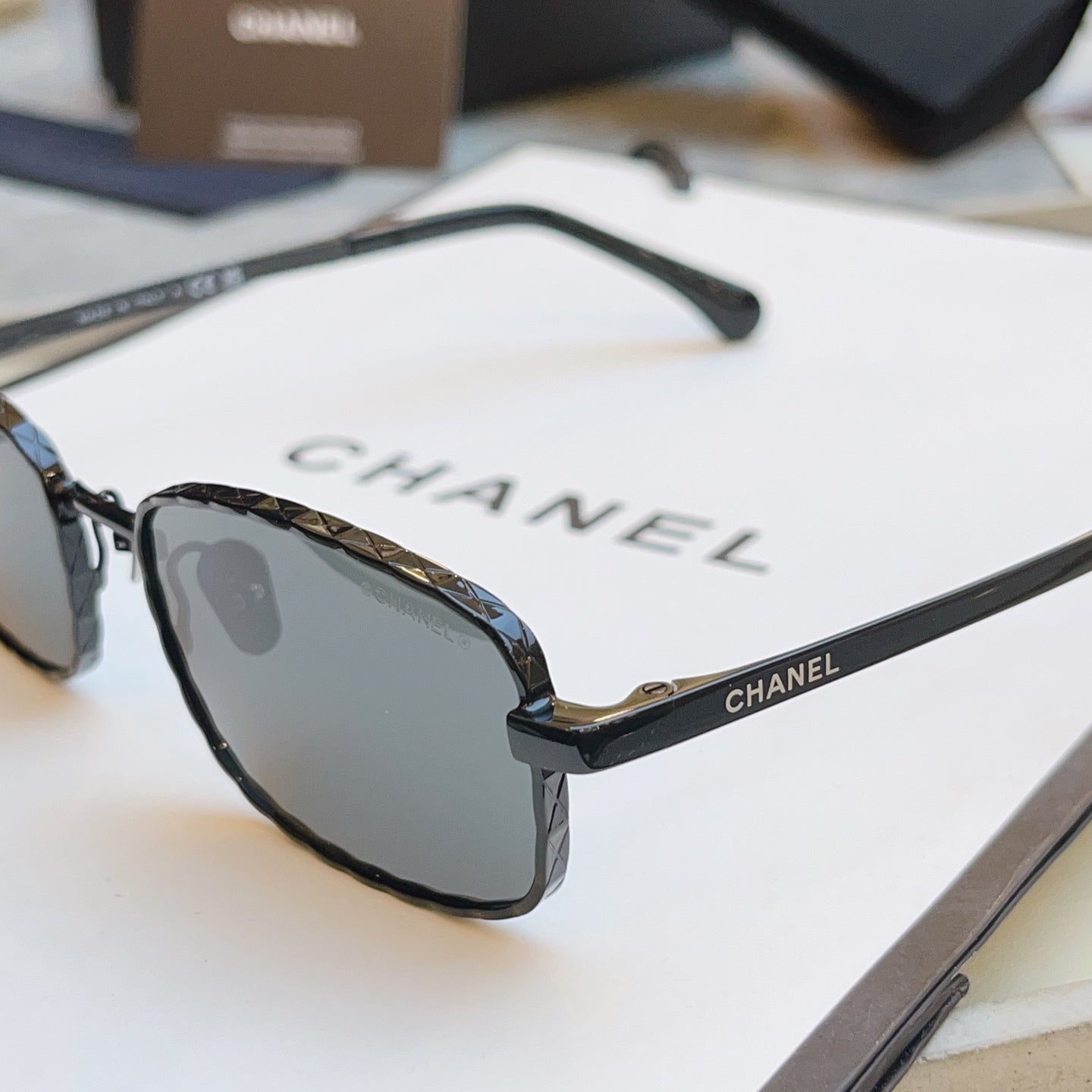 Chanel CH4295-S Fashion Black Lens Sunglasses for Men & Women - 431595 - detail image 4