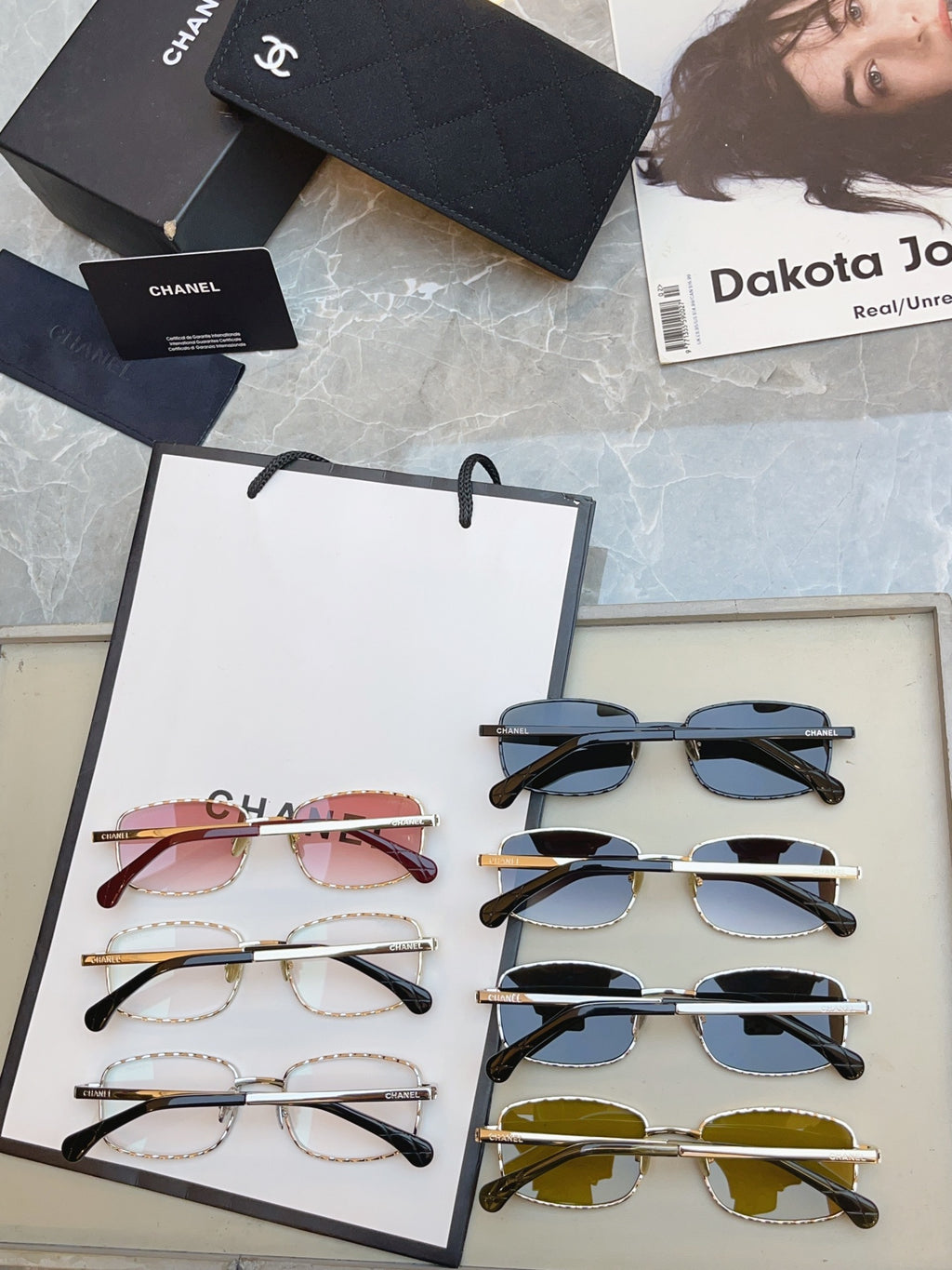 Chanel CH4295-S Fashion Black Lens Sunglasses for Men & Women - detail image 8