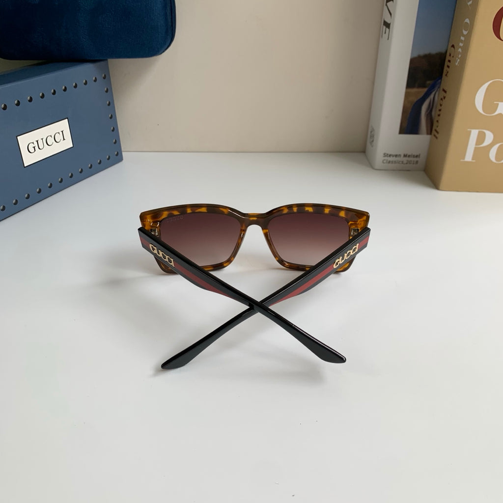 Gucci Square Brown Lens Sunglasses for Men & Women - detail image 8