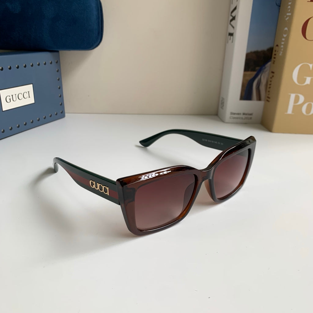 Gucci Square Black Lens Sunglasses for Men & Women - 448798