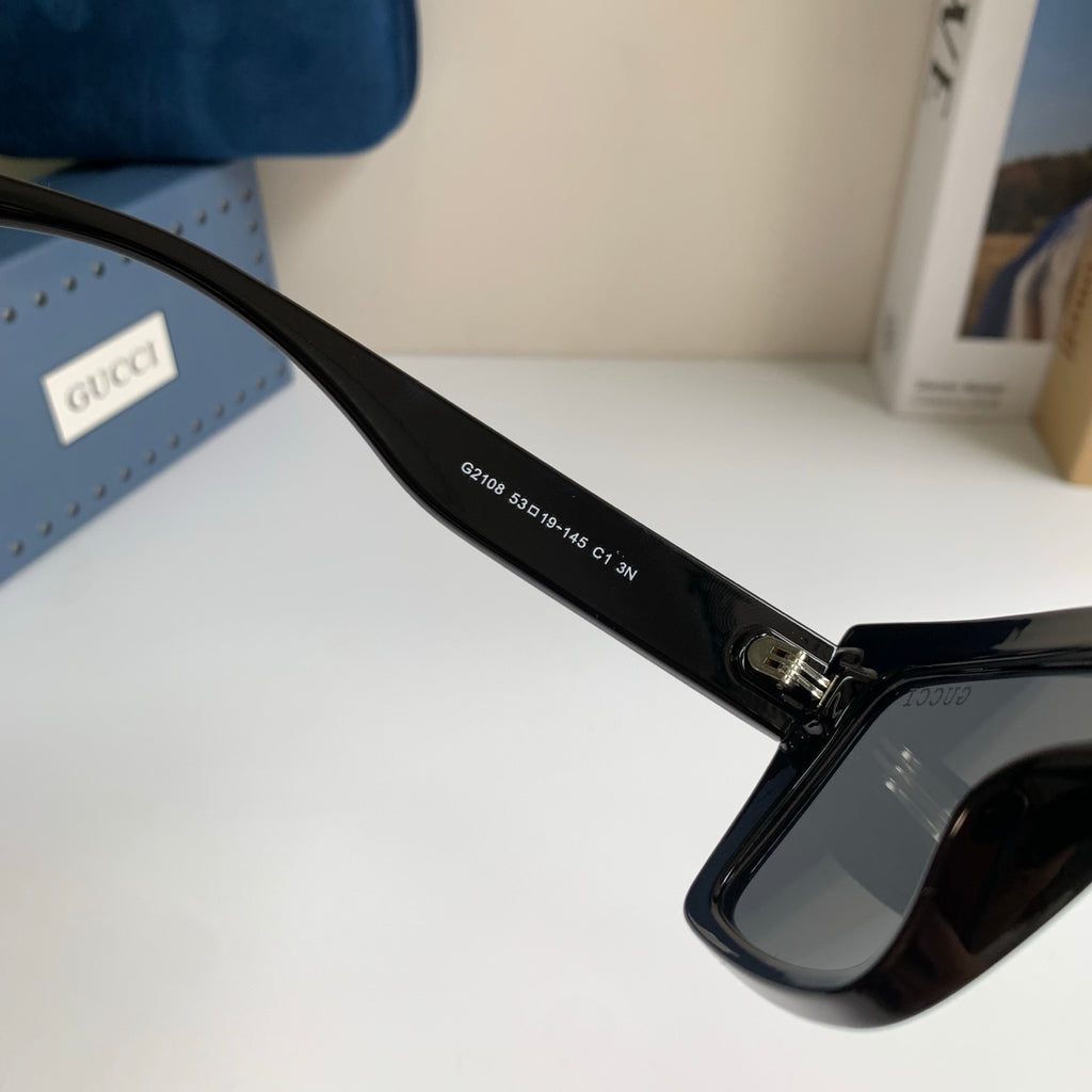 Gucci Square Black Lens Sunglasses for Men & Women - 448801 - detail image 6