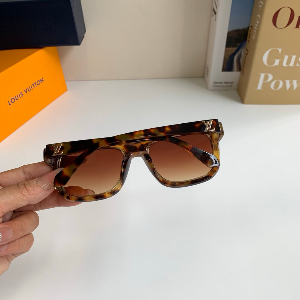 Louis Vuitton Square Brown Lens Sunglasses for Men & Women - 448536 - detail image 8