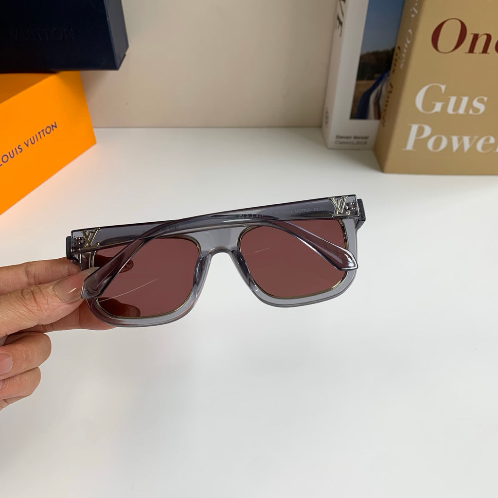 Louis Vuitton Square Silver Lens Sunglasses for Men & Women - 448538 - detail image 8