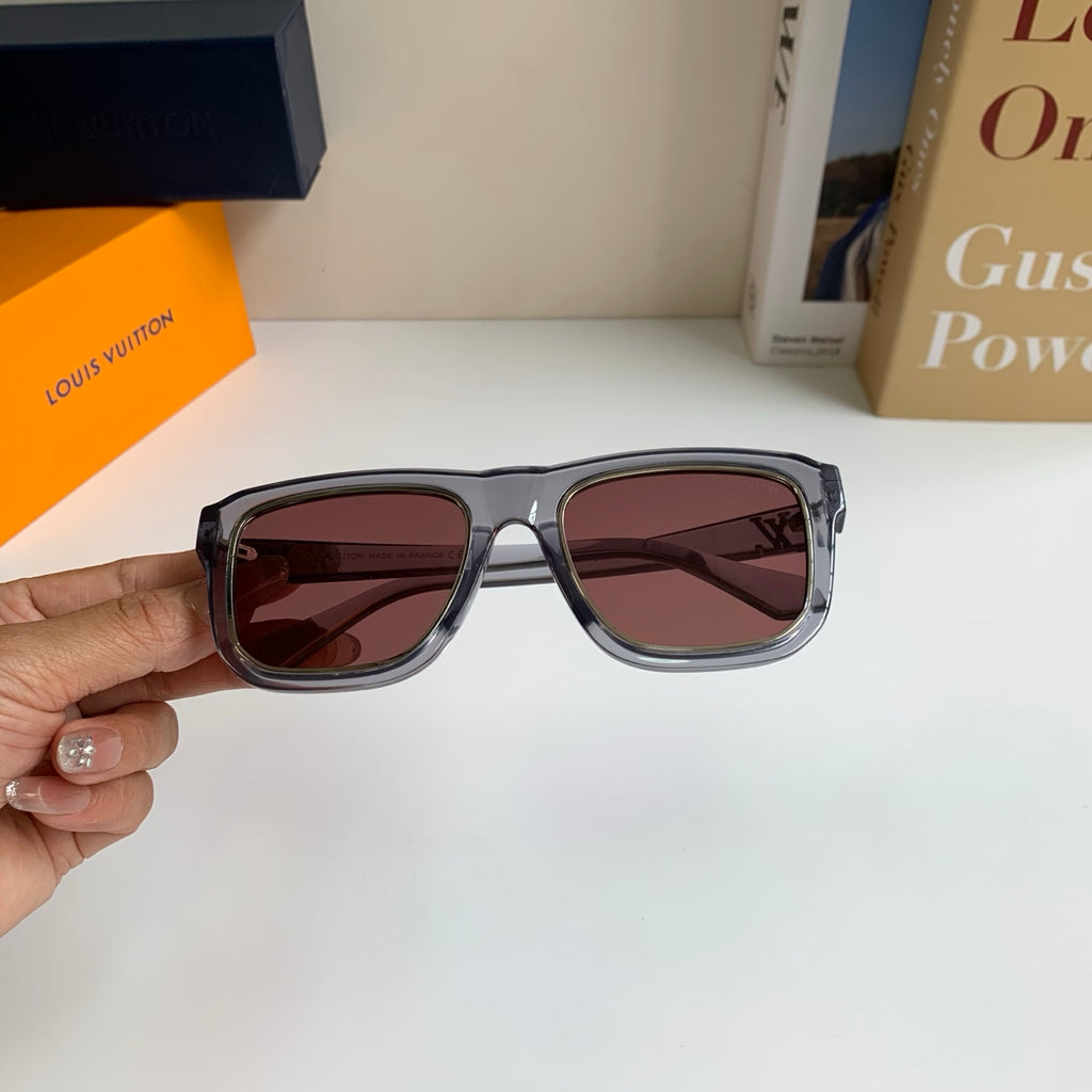 Louis Vuitton Square Silver Lens Sunglasses for Men & Women - 448538 - detail image 4