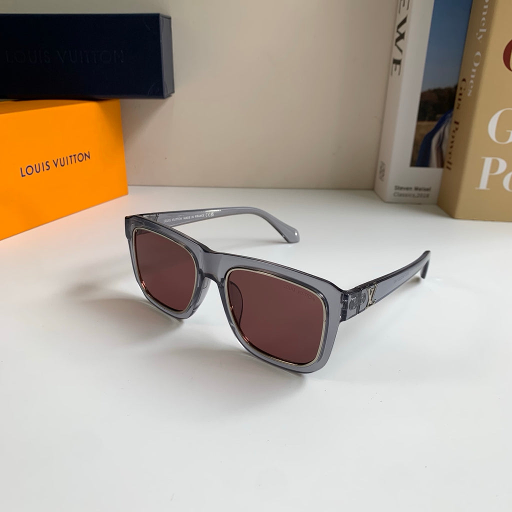 Louis Vuitton Square Silver Lens Sunglasses for Men & Women - 448538 - detail image 2