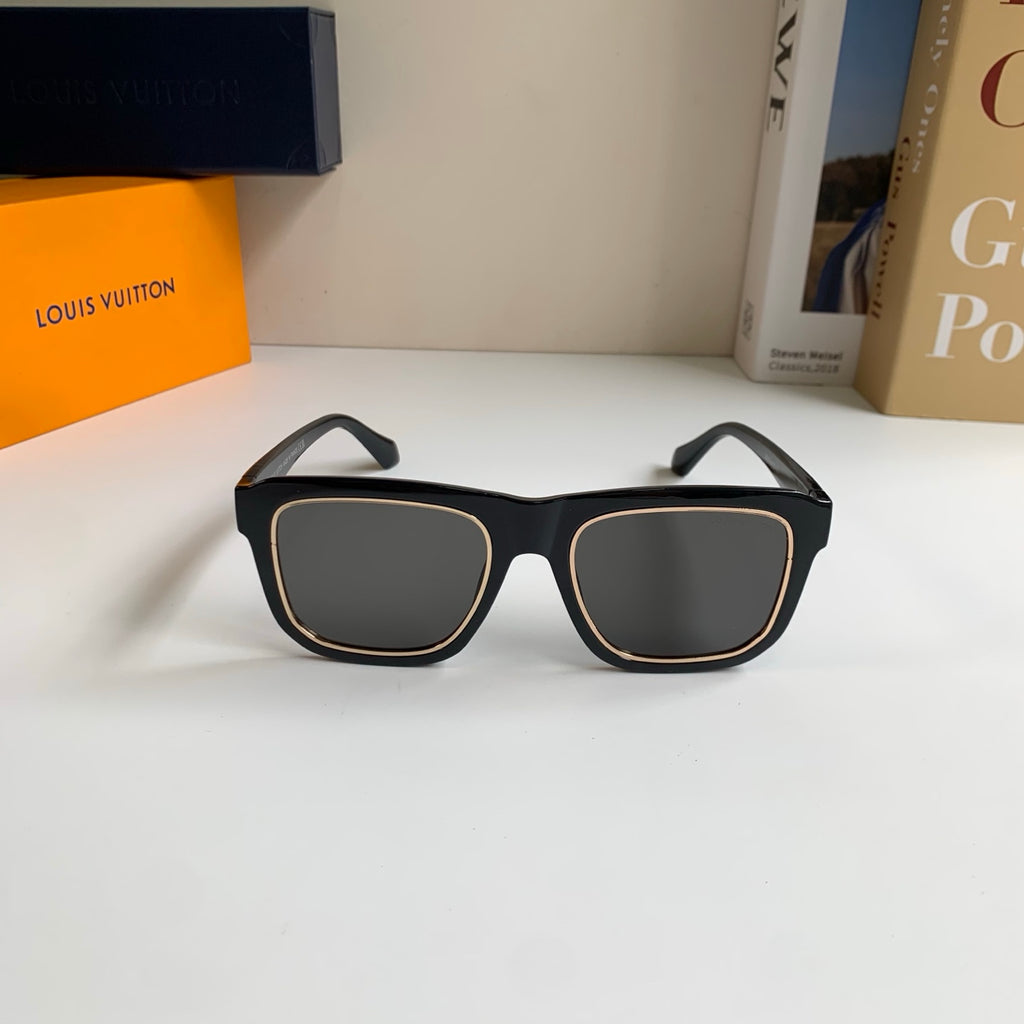 Louis Vuitton Square Black Lens Sunglasses for Men & Women - 448539 - detail image 3