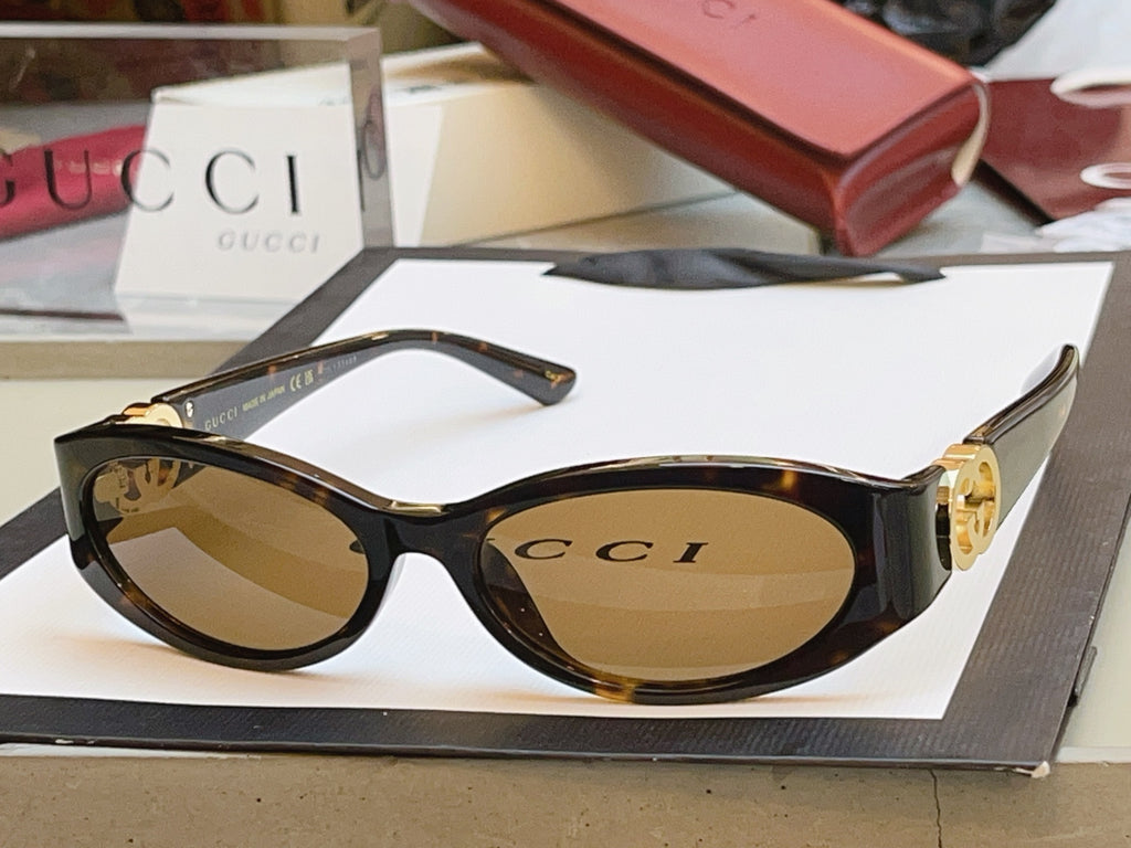 Gucci GG1660S Fashion Brown Lens Sunglasses for Men & Women