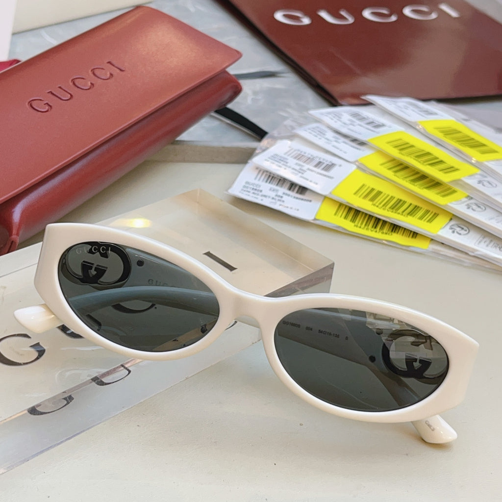Gucci GG1660S Fashion Silver Lens Sunglasses for Men & Women