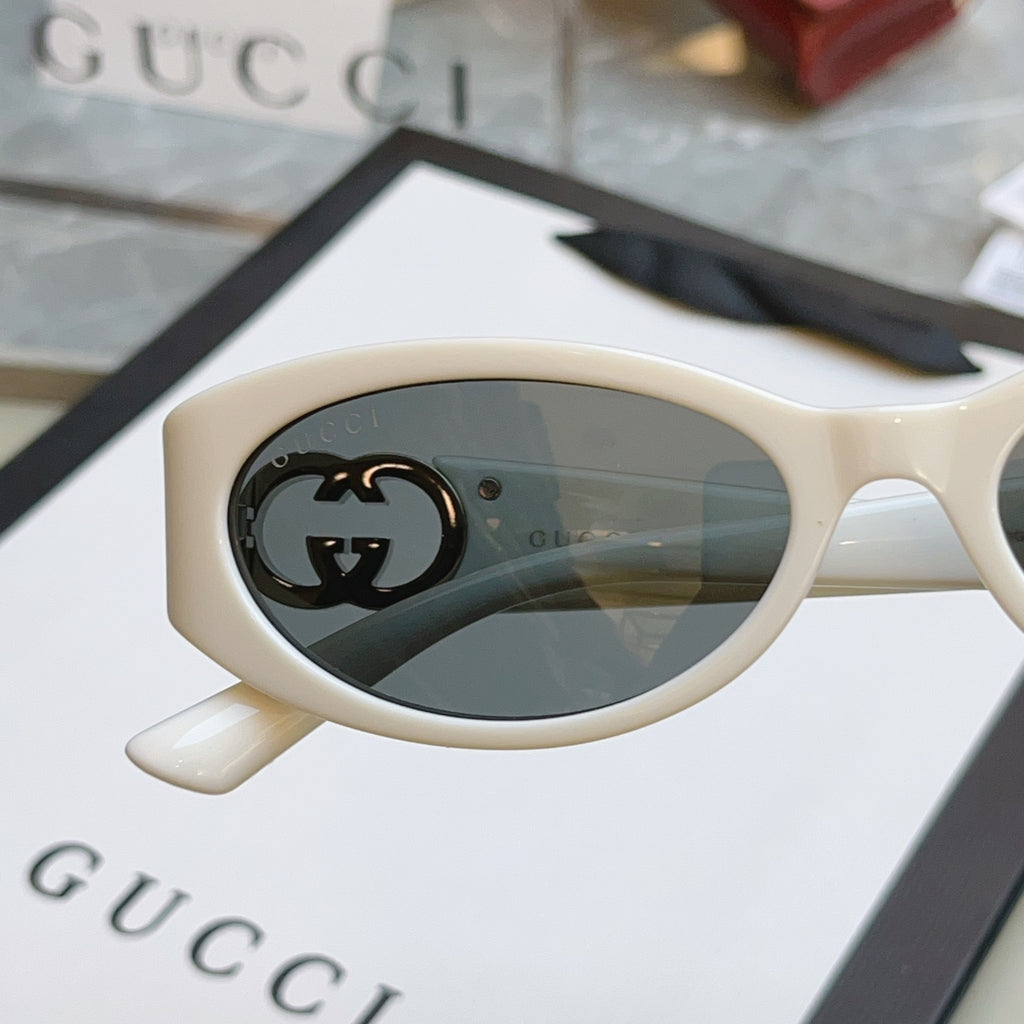 Gucci GG1660S Fashion Gray Lens Sunglasses for Men & Women