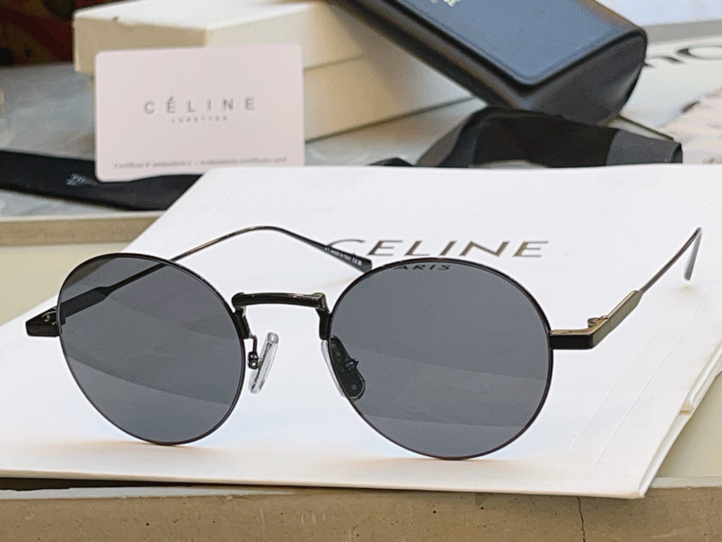 Celine CL40346U Fashion Brown Lens Sunglasses for Men & Women - detail image 3
