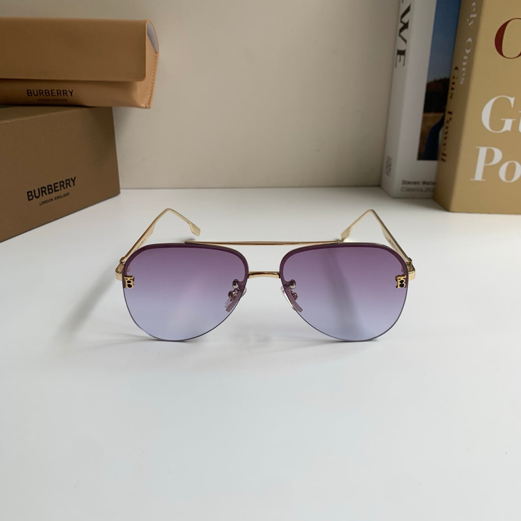 Burberry Metal Aviator Silver Lens Sunglasses for Men & Women - 382890 - detail image 5