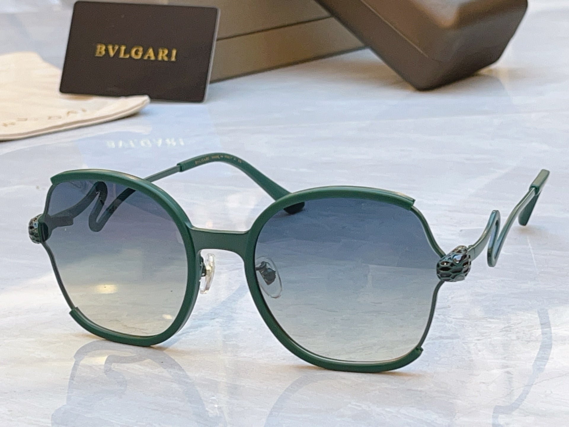 Bottega Veneta Fashion Orange Lens Sunglasses for Men & Women - detail image 6