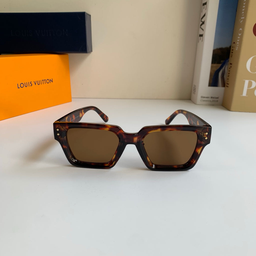 Louis Vuitton Square Brown Lens Sunglasses for Men & Women - 493142 - detail image 5