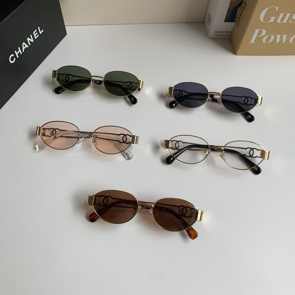 Chanel Metal Fashion Silver Lens Sunglasses for Men & Women - 493512 - detail image 10
