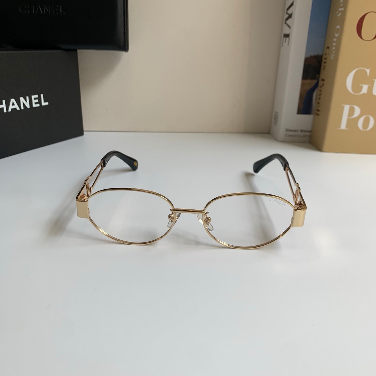 Chanel Metal Fashion Silver Lens Sunglasses for Men & Women - 493528 - detail image 5