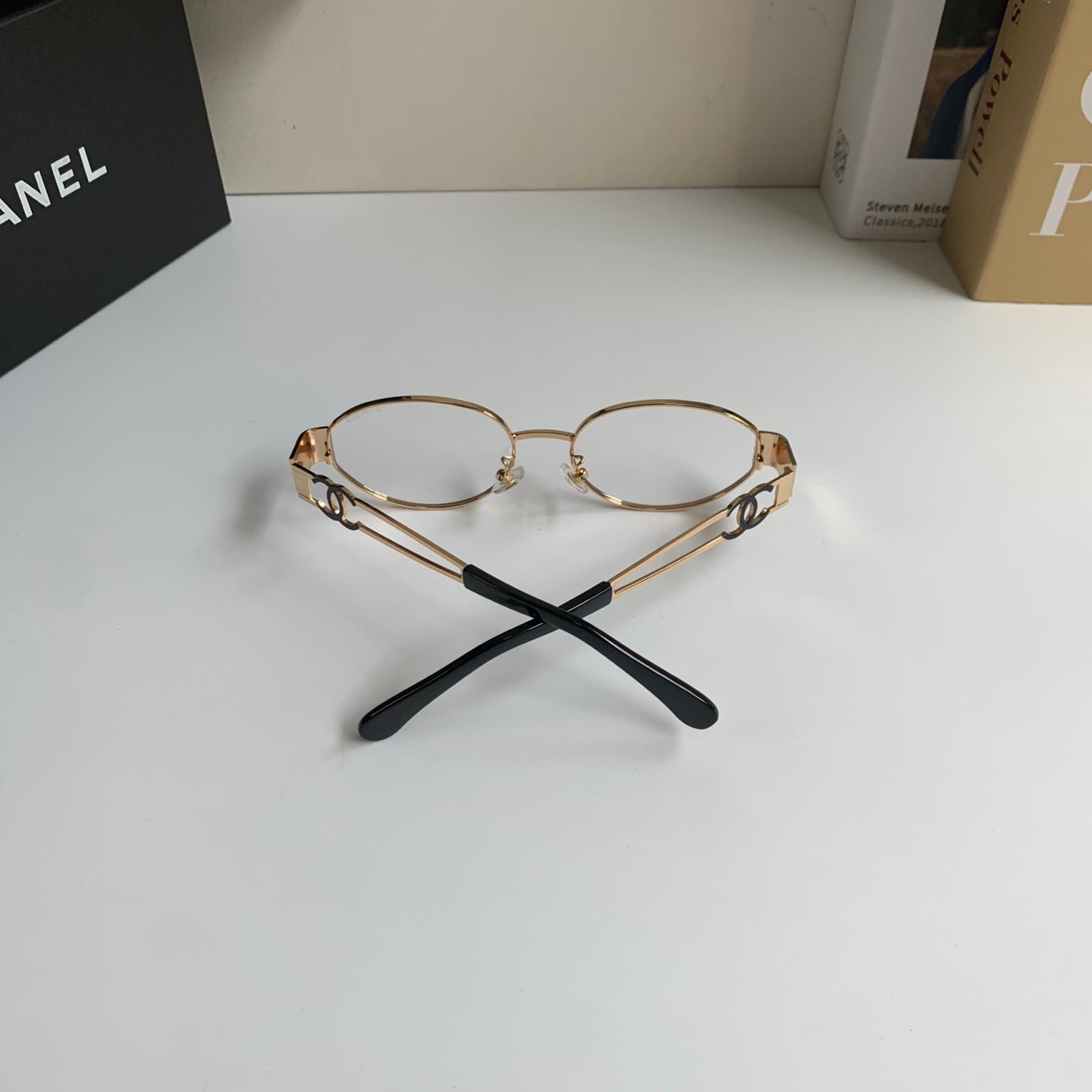 Chanel Metal Fashion Silver Lens Sunglasses for Men & Women - 493528 - detail image 8