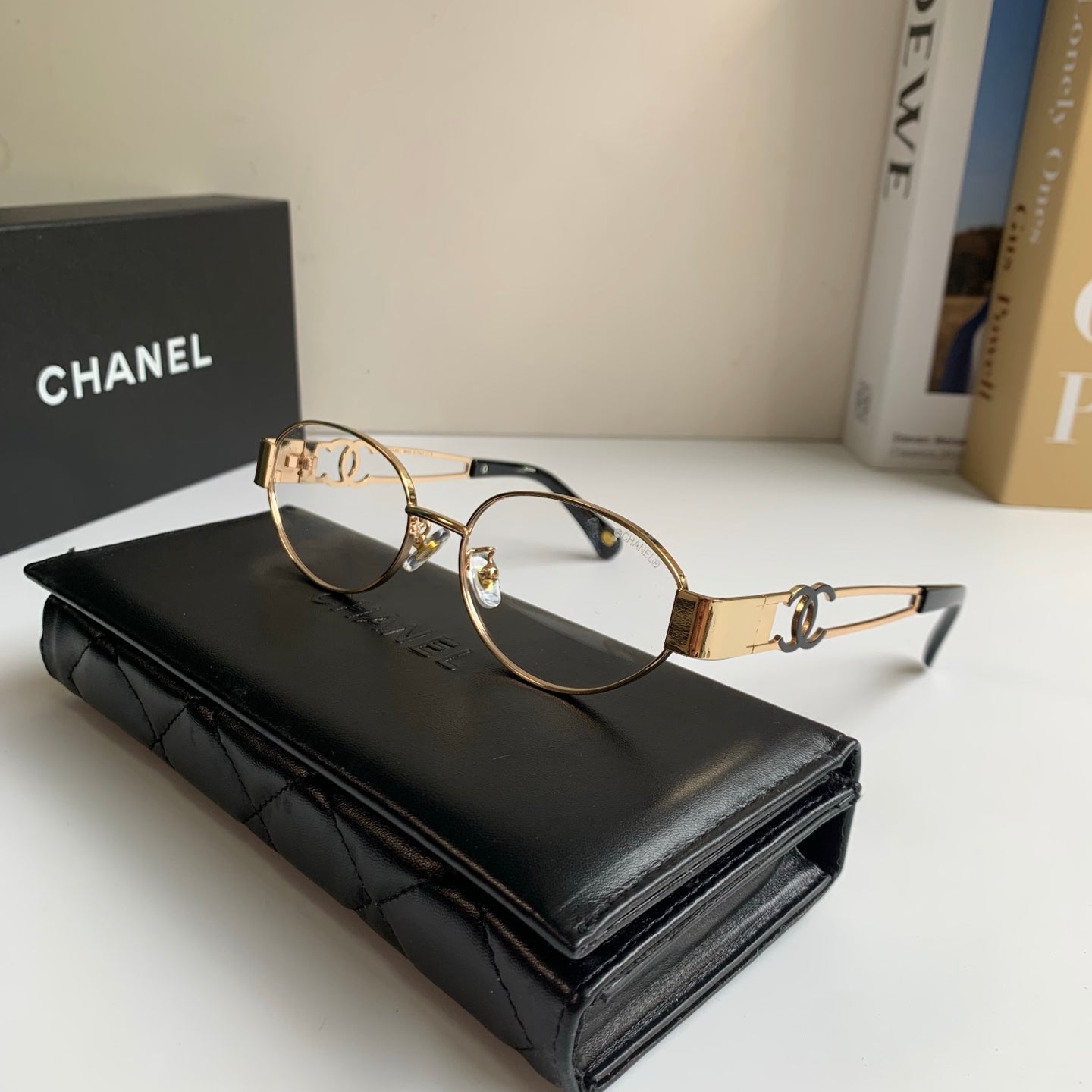 Chanel Metal Fashion Silver Lens Sunglasses for Men & Women - 493528 - detail image 4